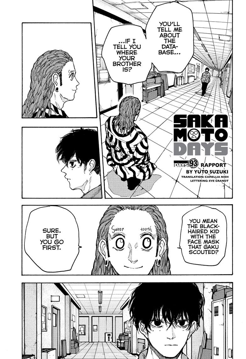 SAKAMOTO DAYS Chapter 93 image 01